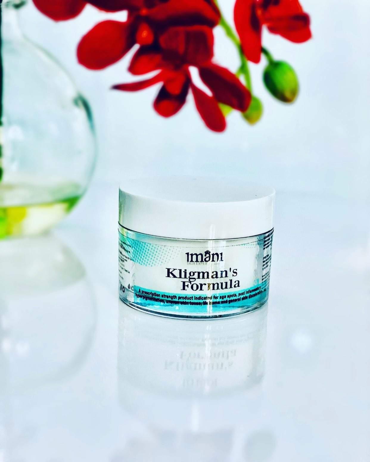 Buy Kligmans Formula Online. Enjoy safe shopping online with our ecommerce. ✓ Best Price in Nigeria ✓ Fast Delivery & Express delivery Available. Also available at the Lagos and Abuja offices of Imani Aesthetic and Laser Clinic