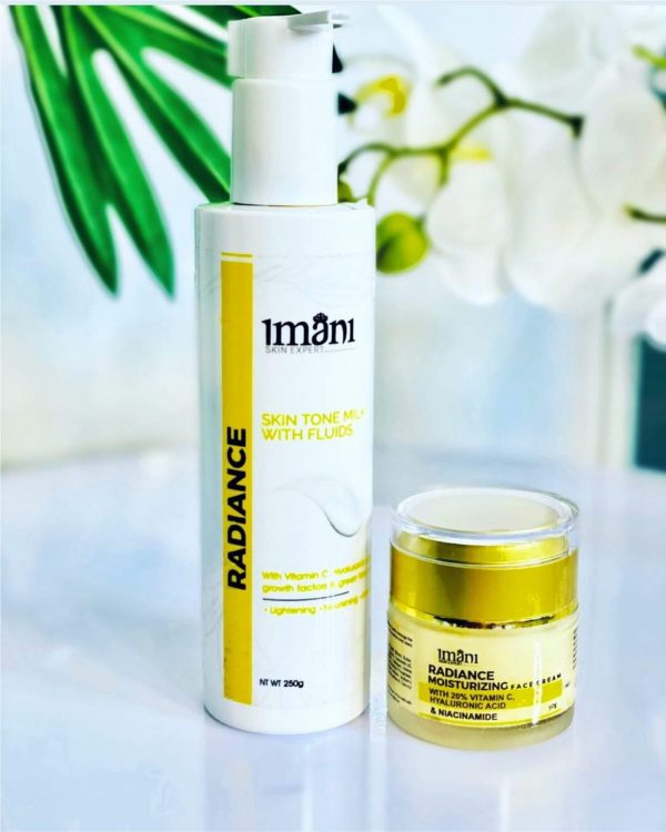 Buy Radiance Skin Tone Kit Online. Enjoy safe shopping online with our ecommerce. ✓ Best Price in Nigeria ✓ Fast Delivery & Express delivery Available. Also available at the Lagos and Abuja offices of Imani Aesthetic and Laser Clinic