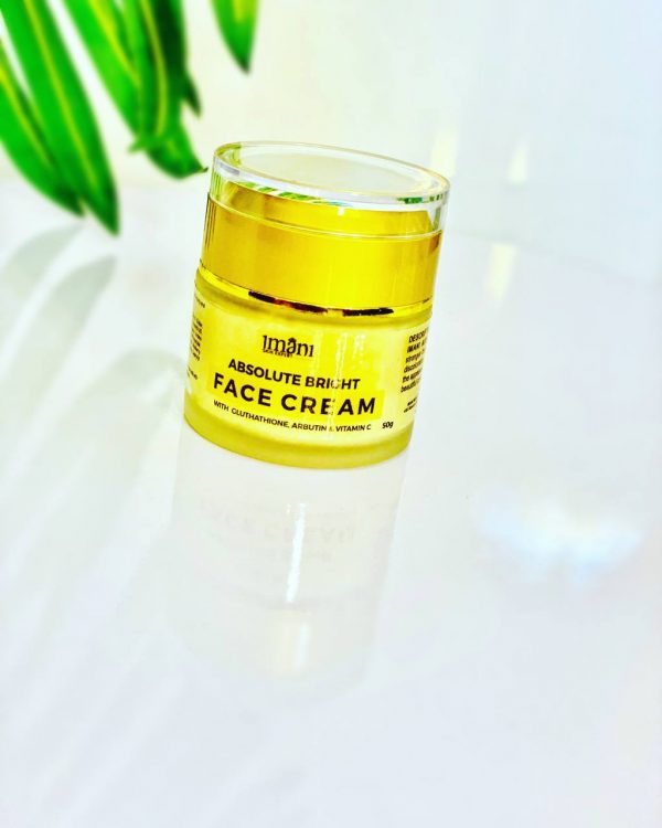 Buy Absolute Bright Face Cream Online. Enjoy safe shopping online with our ecommerce. ✓ Best Price in Nigeria ✓ Fast Delivery & Express delivery Available. Also available at the Lagos and Abuja offices of Imani Aesthetic and Laser Clinic