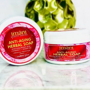 Buy Anti-Aging Herbal Soap Online. Enjoy safe shopping online with our ecommerce. ✓ Best Price in Nigeria ✓ Fast Delivery & Express delivery Available. Also available at the Lagos and Abuja offices of Imani Aesthetic and Laser Clinic