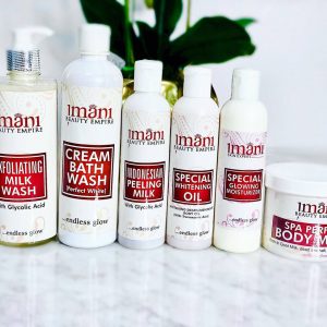 Buy Whitening Body Kit for stubborn skin Online. Enjoy safe shopping online with our ecommerce. ✓ Best Price in Nigeria ✓ Fast Delivery & Express delivery Available. Also available at the Lagos and Abuja offices of Imani Aesthetic and Laser Clinic